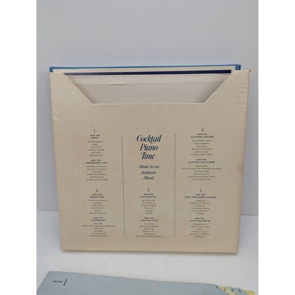 Cocktail Piano Time Reader's Digest Pleasure Programmed 5 LP Set with Case 1970 - Picture 4 of 11